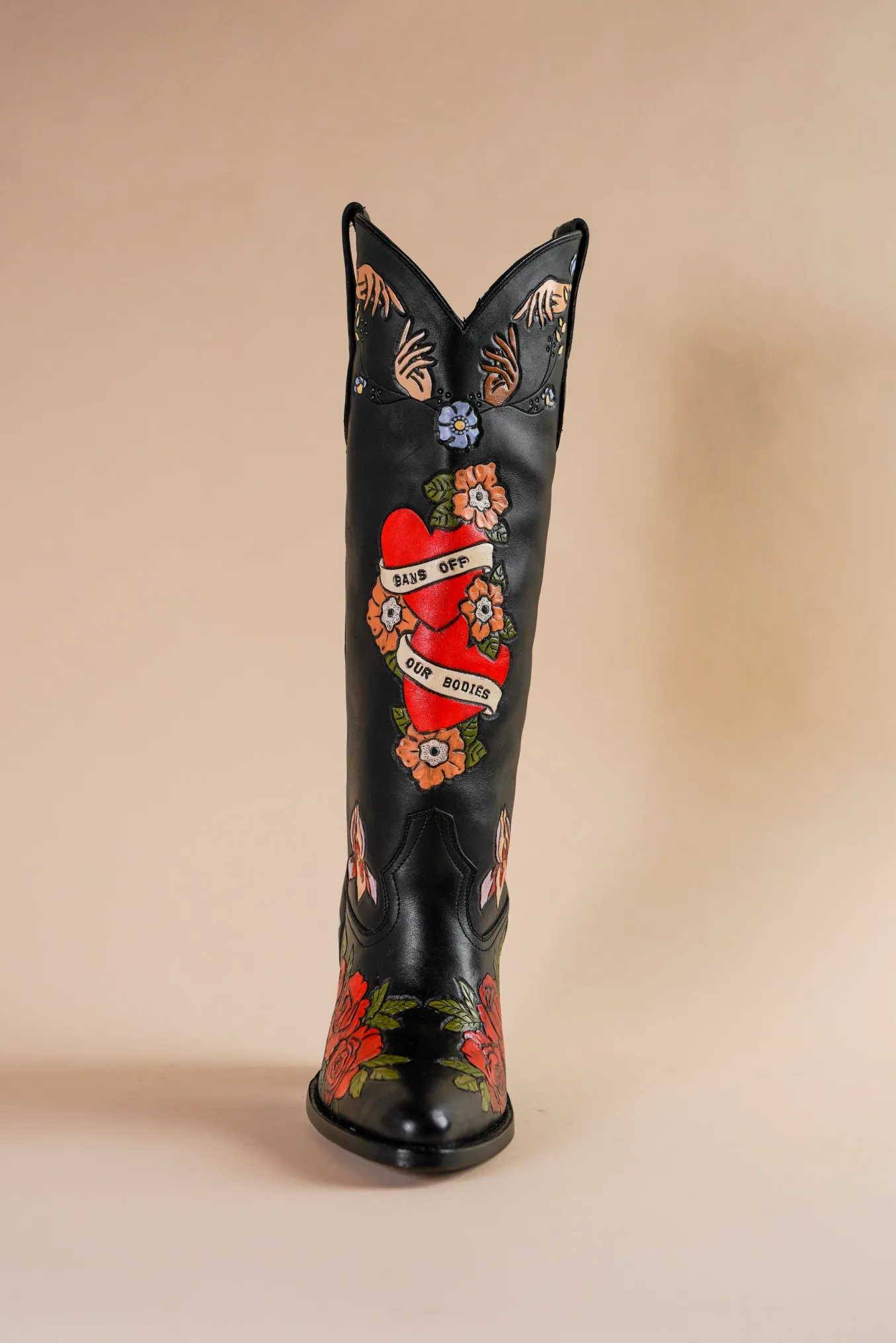 My Body My Choice Doodle Cowboy Boot