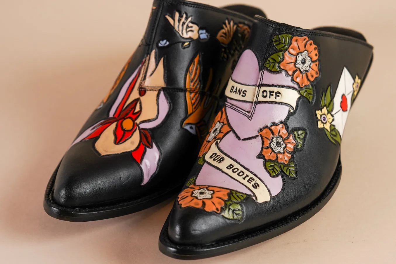 Bans Off Our Bodies Doodle Mule In