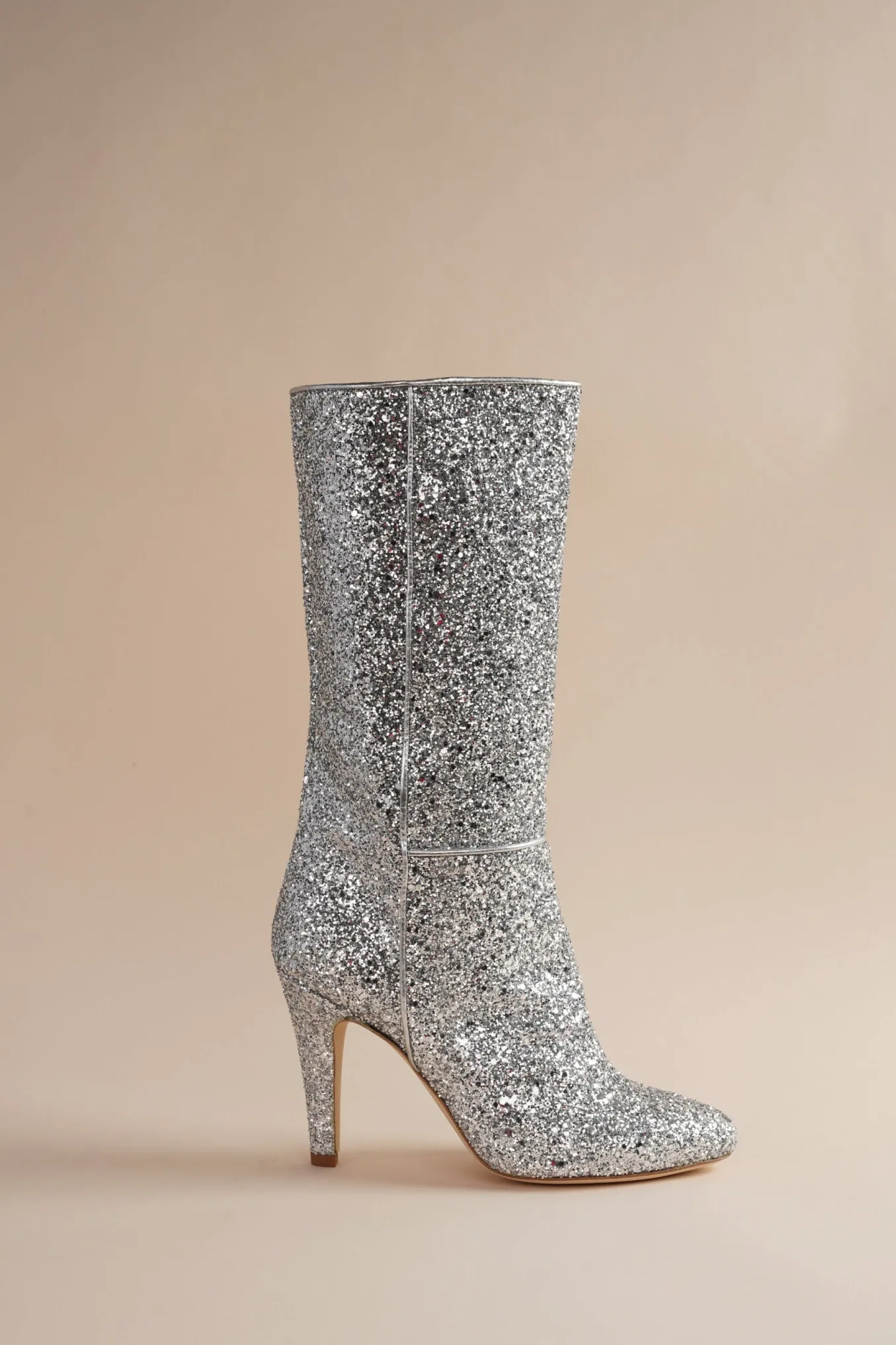Elevator Boot In Disco Dust Glitter