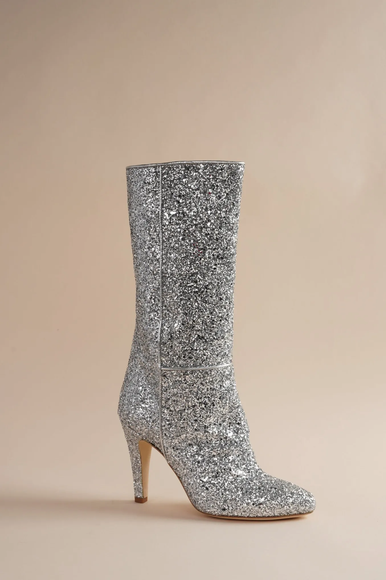 Elevator Boot In Disco Dust Glitter
