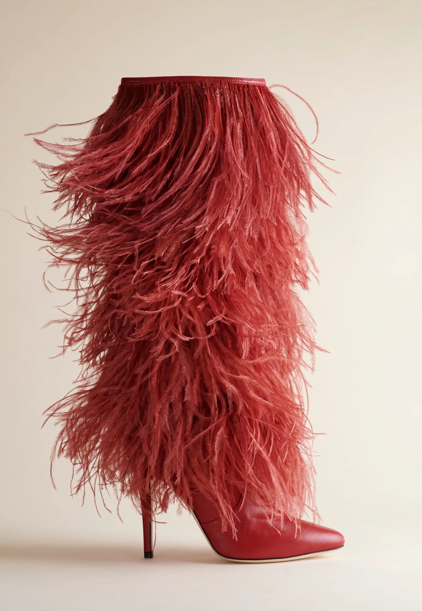 Palms Boot In Oxblood Suede