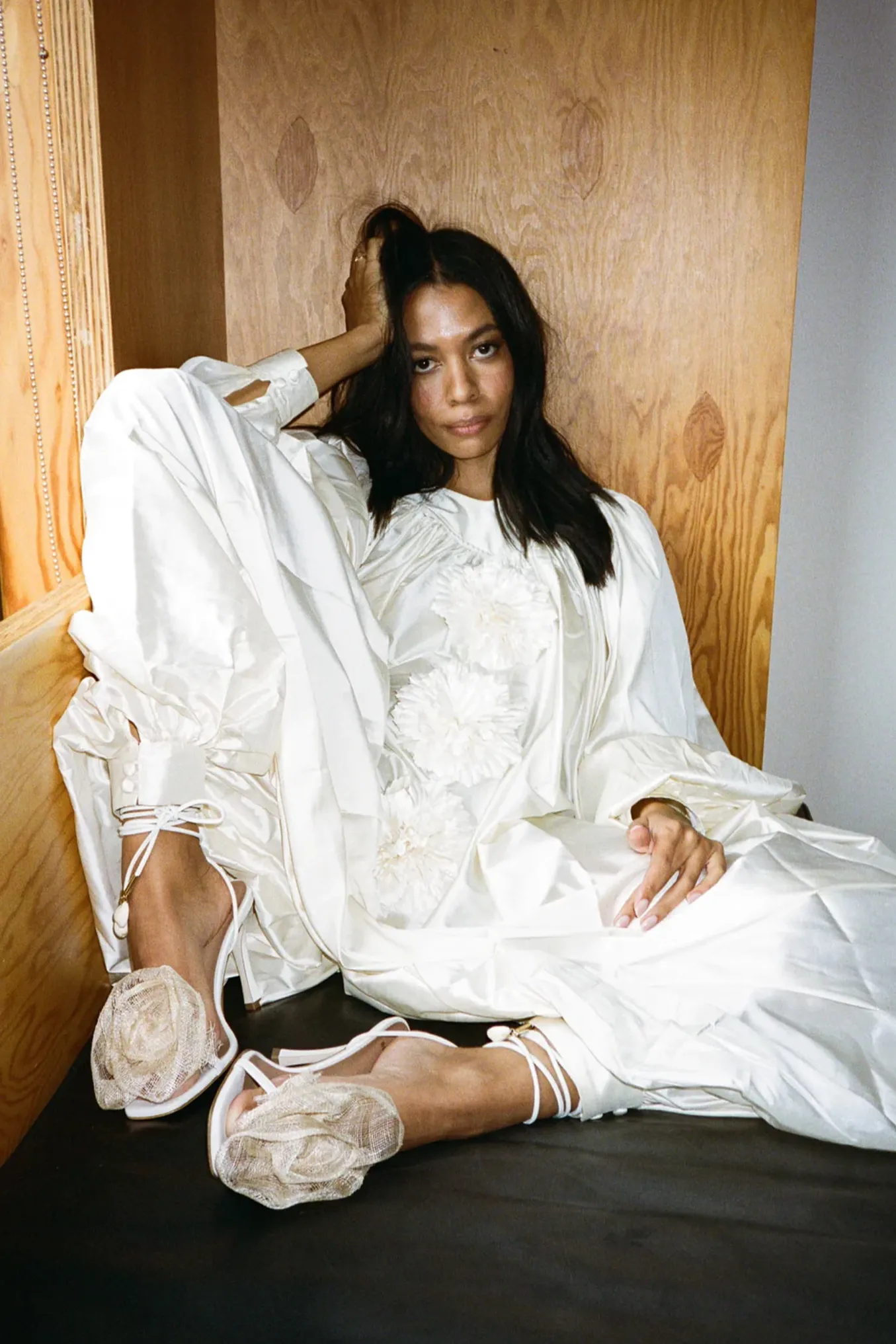 Fleur Sandal In Raffia