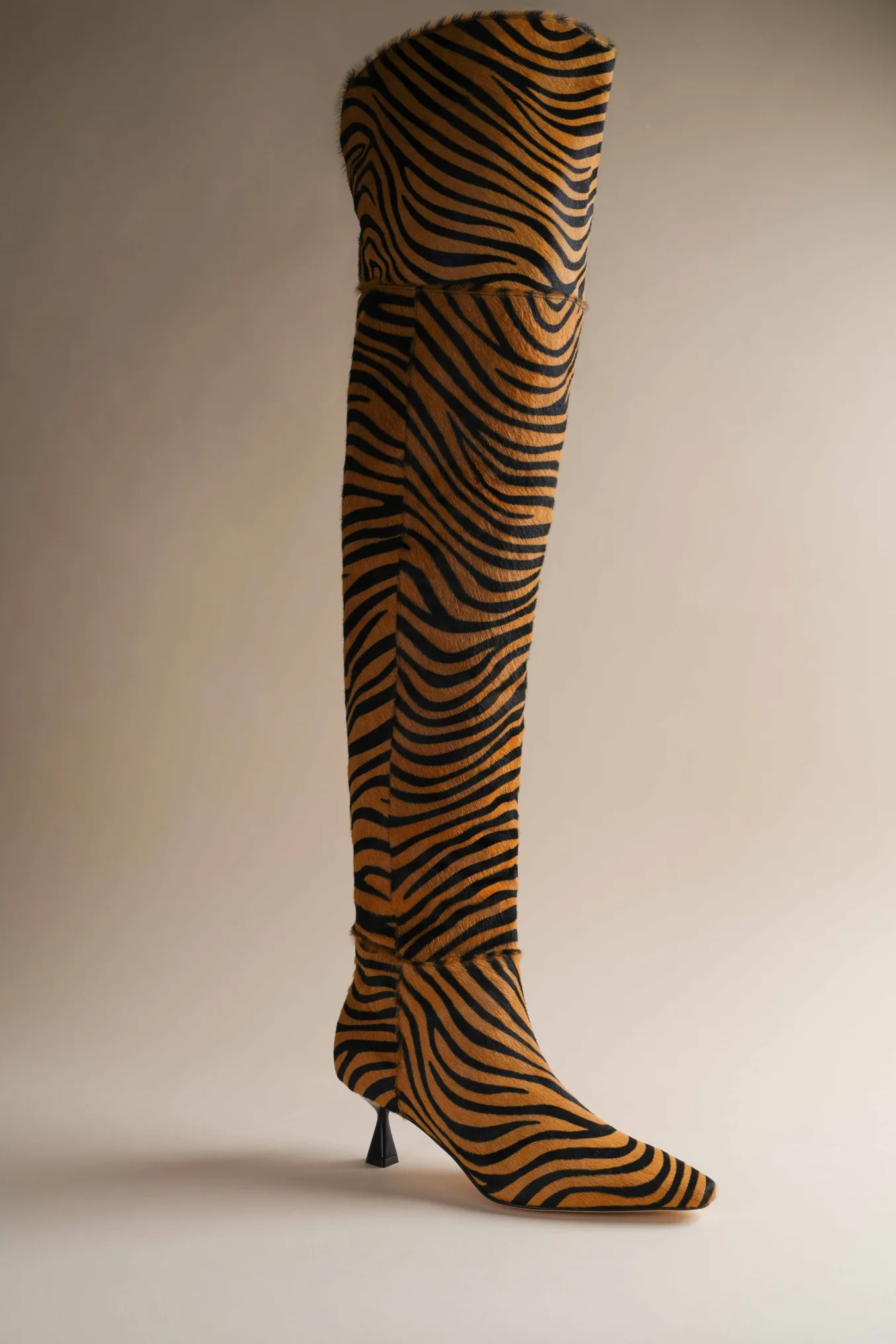 Ronstadt Boots In Honey Zebra