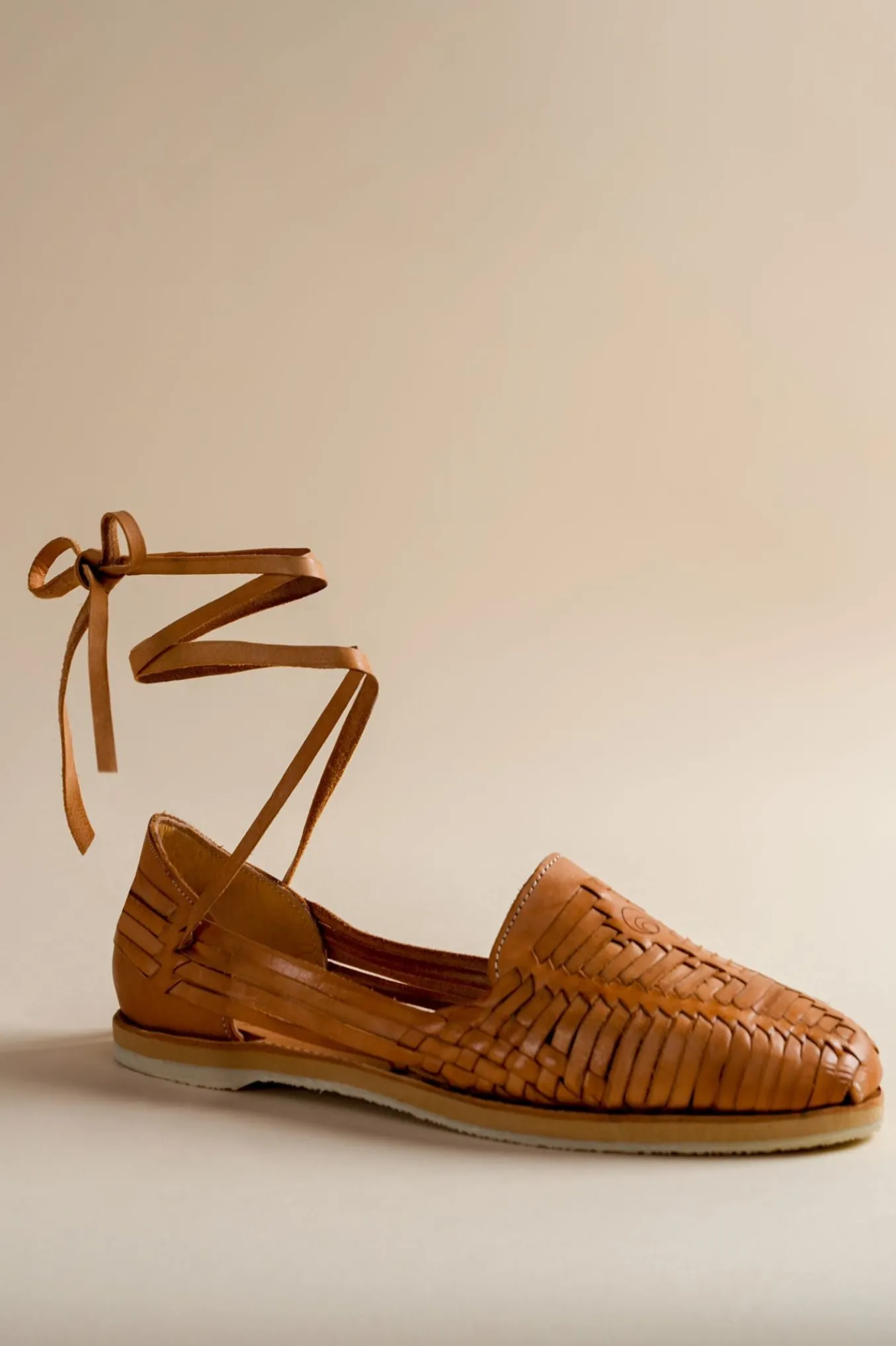 Nutmeg Lace Up Huarache