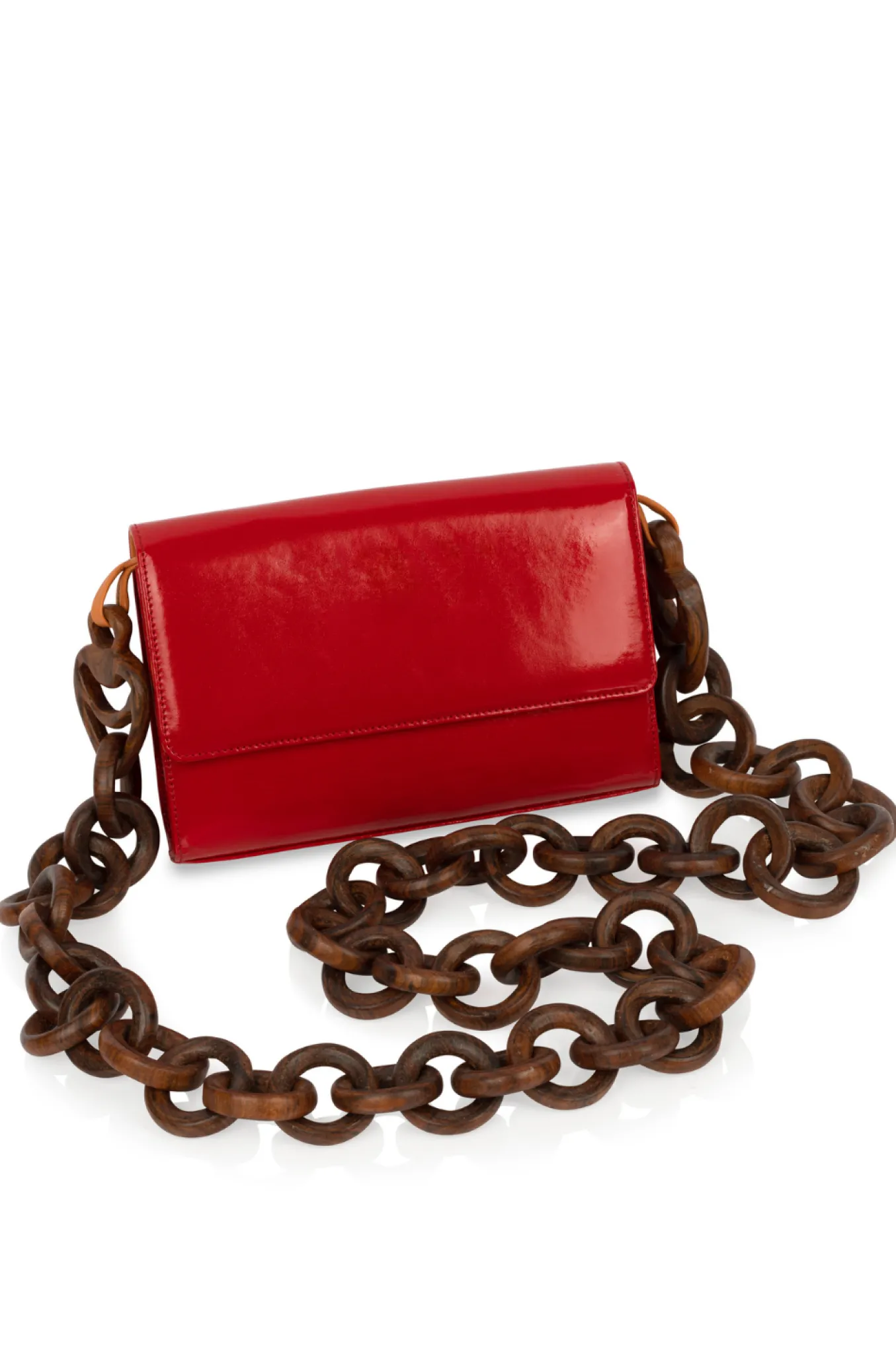 Lijadu Billfold In Tomato Red