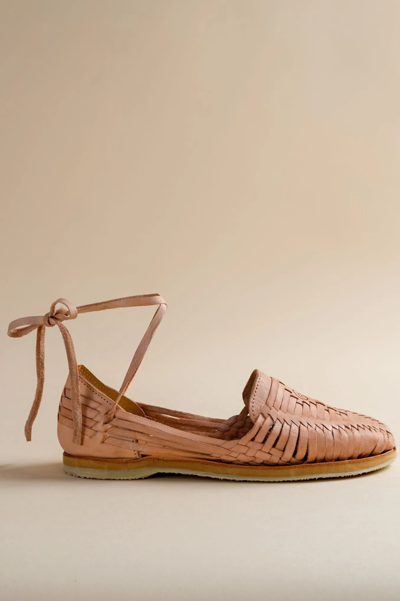 Whiskey Lace Up Huarache