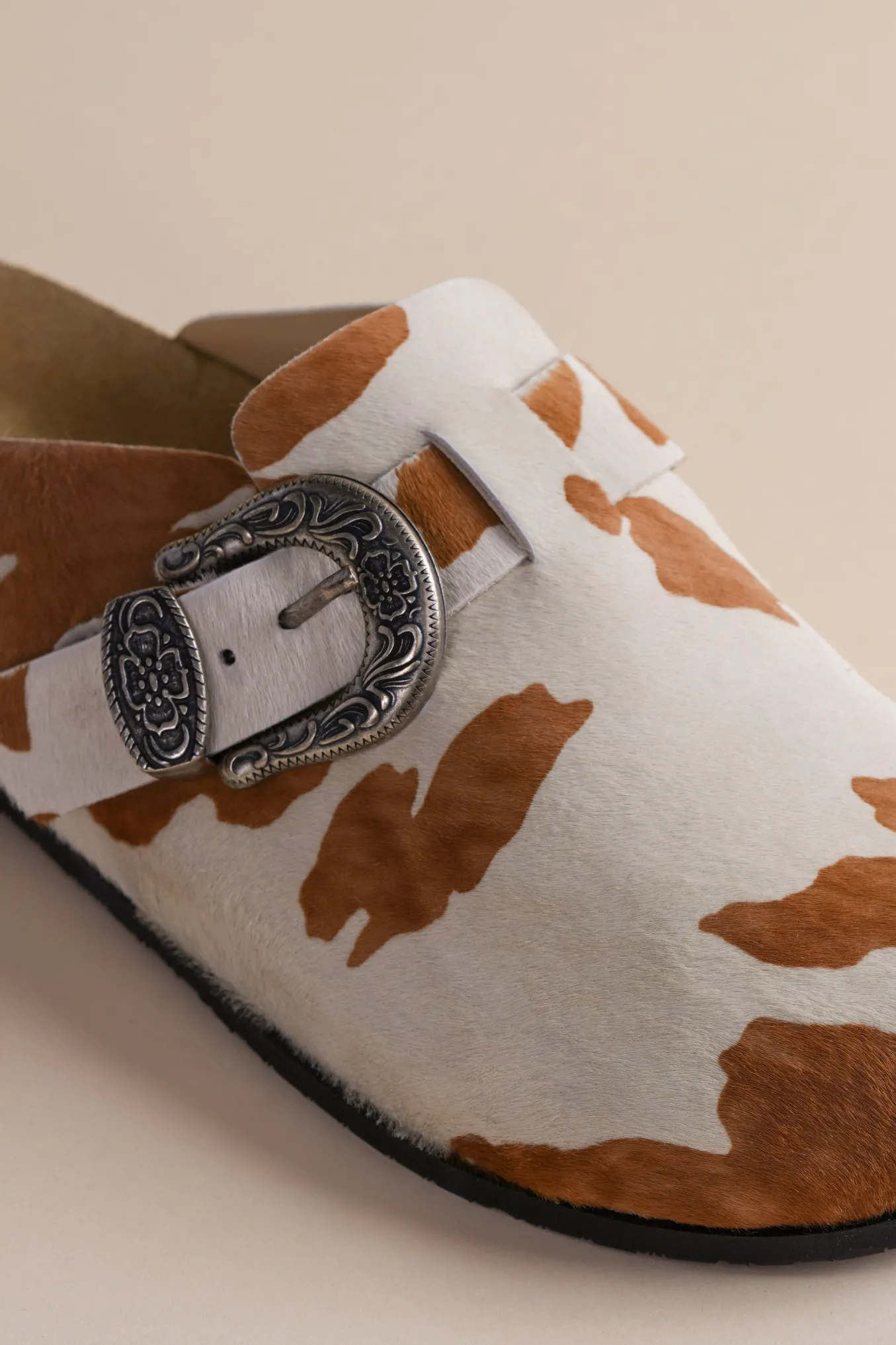 Men's Greg Shoe In Brown Cow