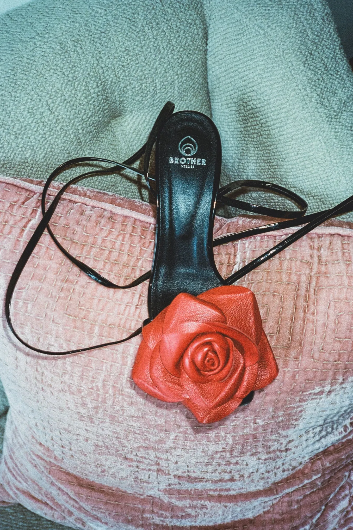 Lilia High Sandal In Rose