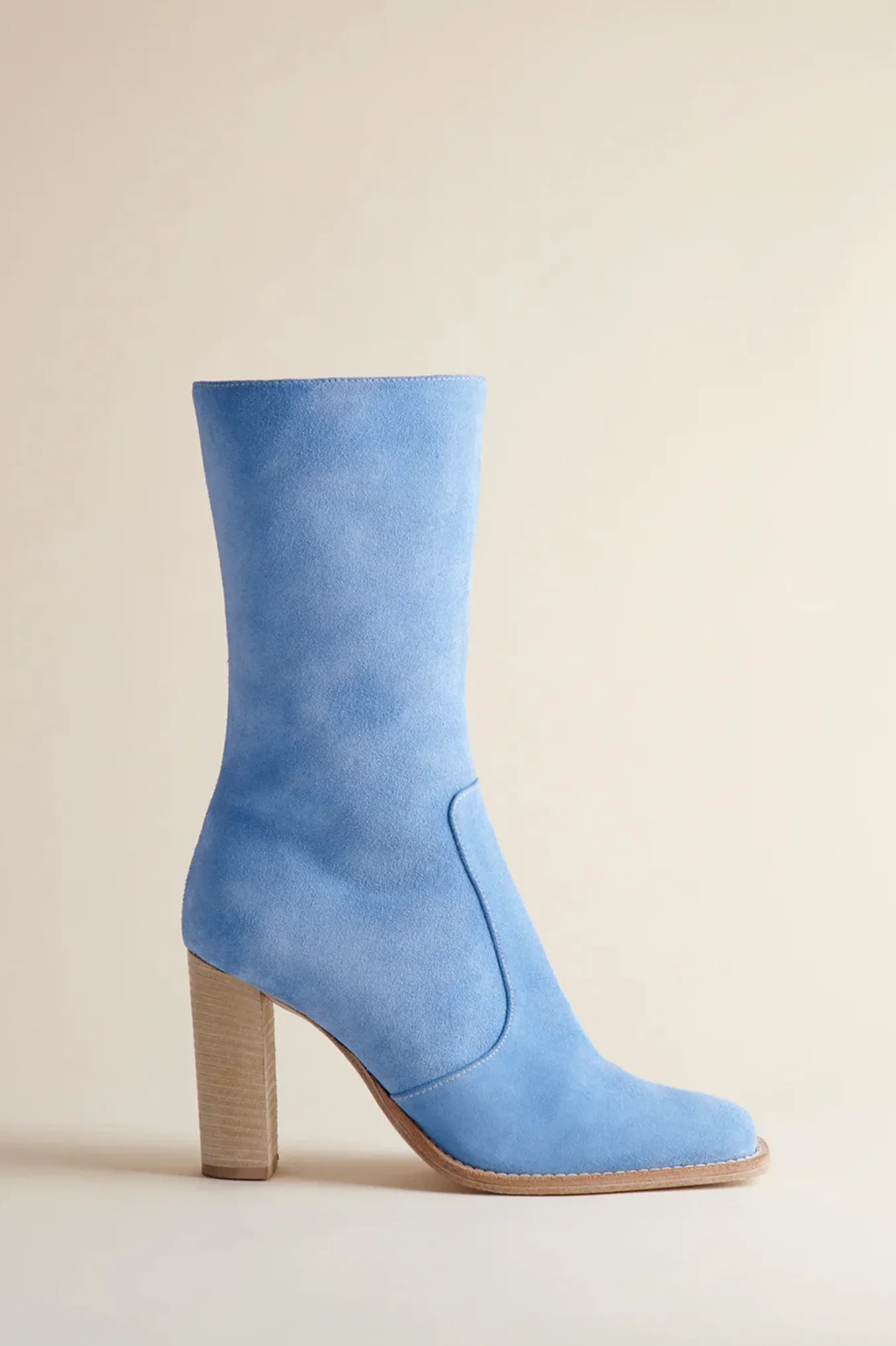 Lauryn Boot In Blue Suede