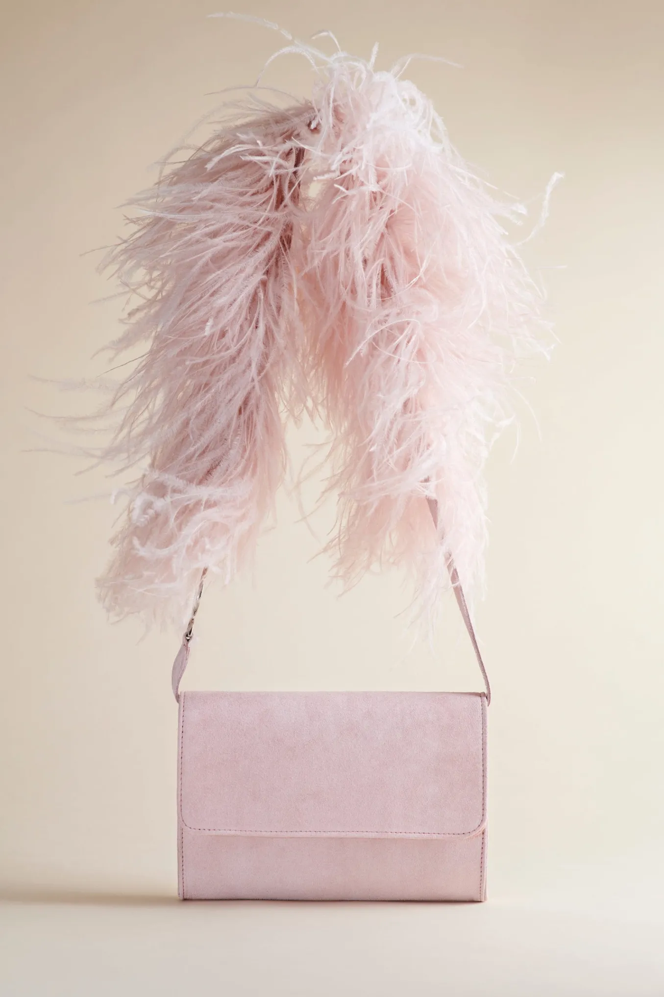 Lijadu Bird Bag In Candy Floss Suede