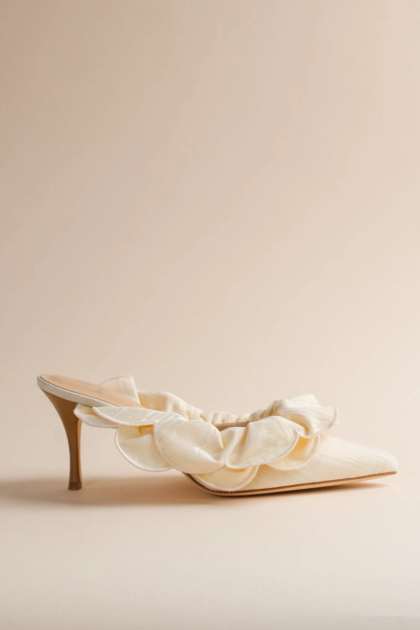 Stell Mule In Ivory