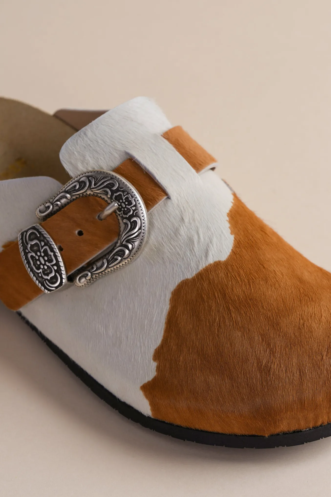 Women's Greg Shoe In Brown Cow
